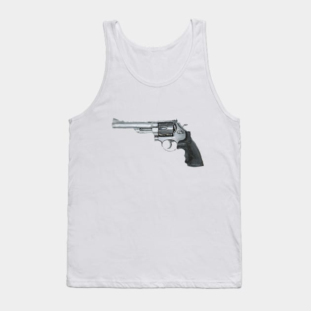 Gun Painting Tank Top by Bollocks